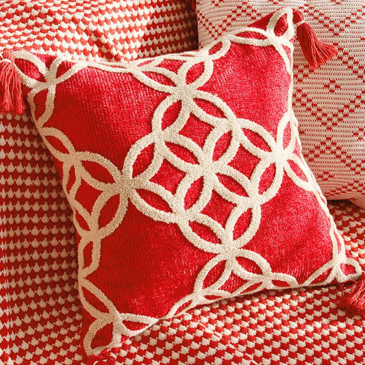 Sofa Pillow Nordic Style Decorative Pillowcase - Front View