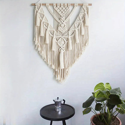 Hemp Rope Woven Vine Wall Hanging Home Decoration - Dimensions