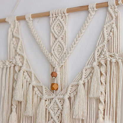 Tassel wall hanging fabrics are suitable for living room decoration - In Use