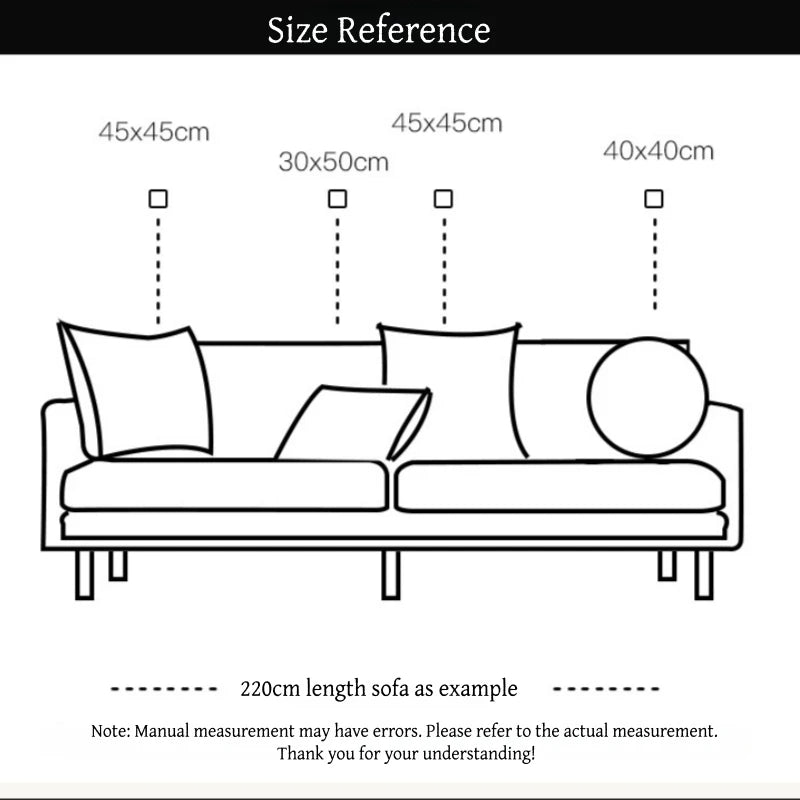 Sofa Pillow Nordic Style Decorative Pillowcase - Additional View 2