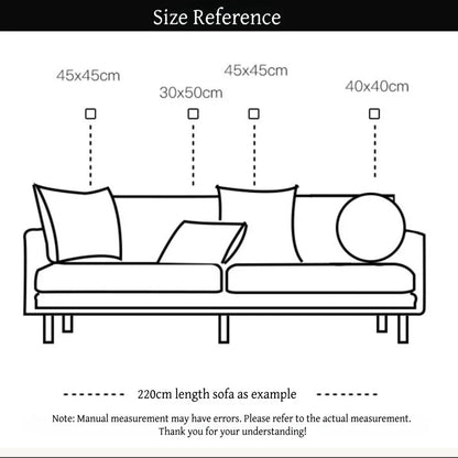 Sofa Pillow Nordic Style Decorative Pillowcase - Additional View 2