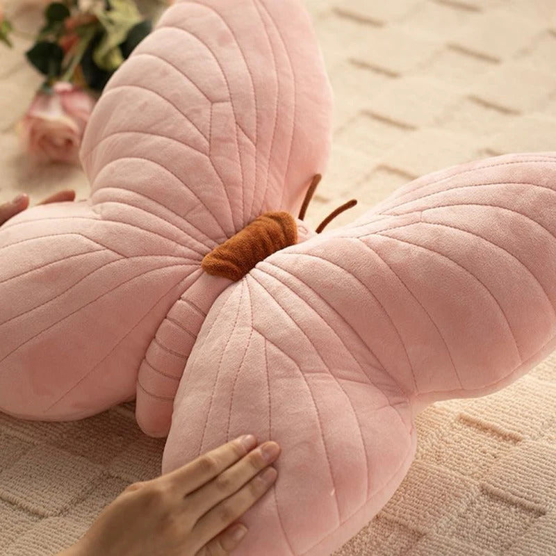 Butterfly shaped pillow cushion is suitable for sofa home decoration - Side View