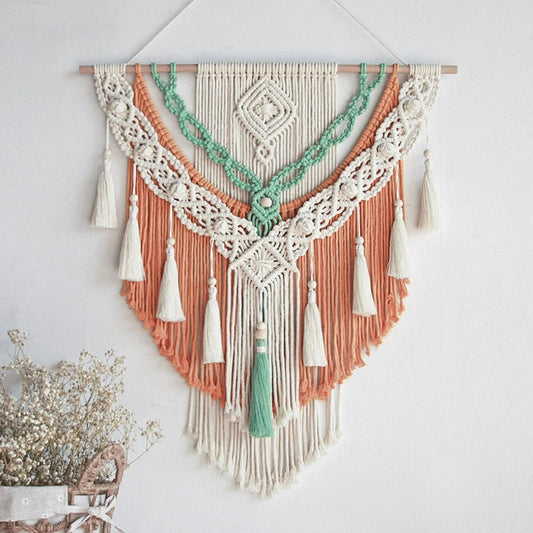 Woven Colorful Wall Hanging Decorative Painting Home Decor