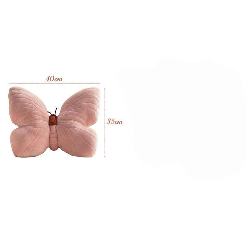 Butterfly shaped pillow cushion is suitable for sofa home decoration - Texture Detail