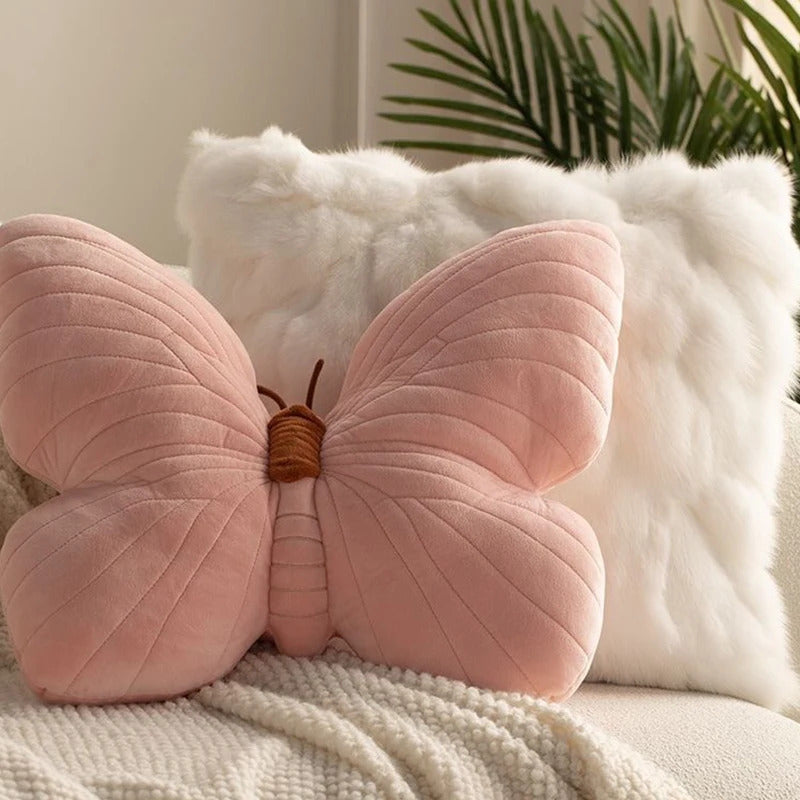 Butterfly shaped pillow cushion is suitable for sofa home decoration - In Use