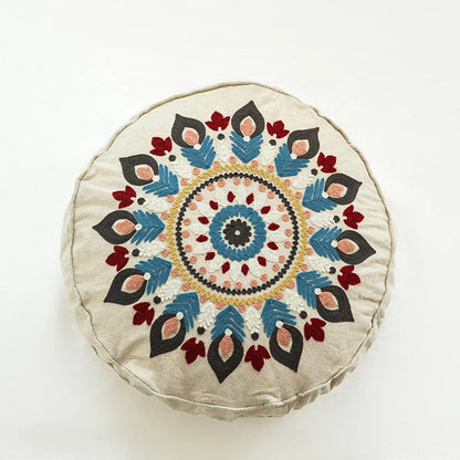 Round Pillow Cover Home Decor Living Room Pillow Cover - Additional View 2